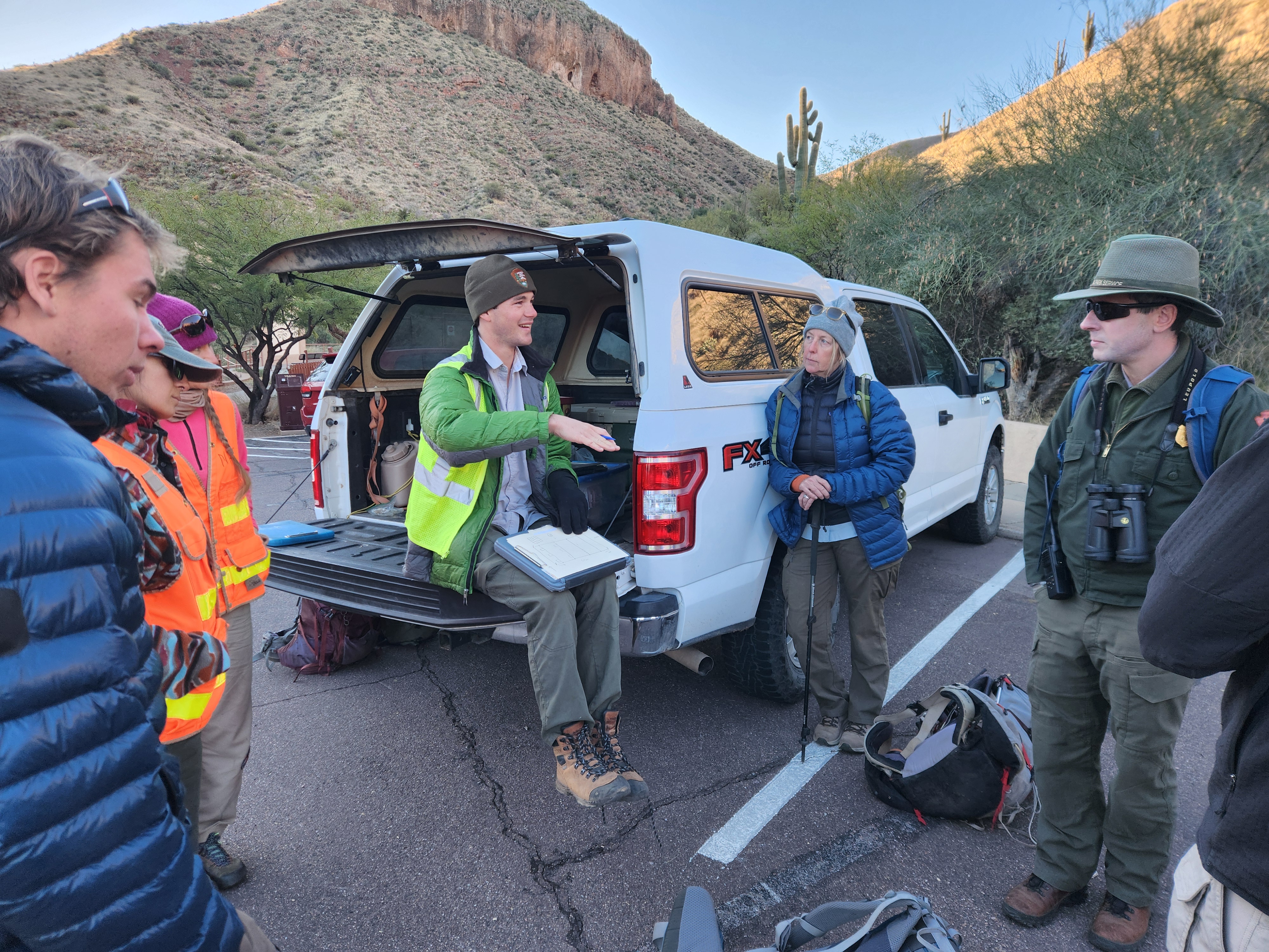 Field Sampling in Tonto National Forest